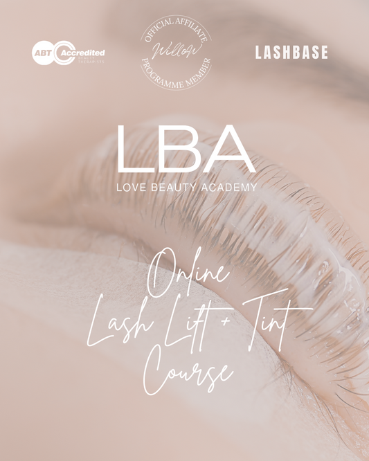 Online Eyelash Lift + Tint Course